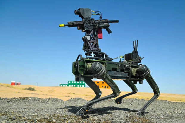 US army test new AI-Powered Robotic Warfare