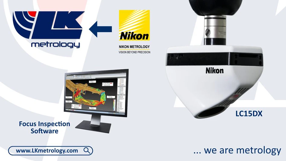 Nikon Metrology Transfers Laser Scanning Technology to LK Metrology